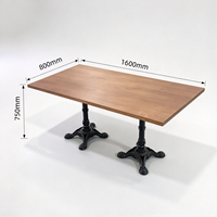 Comptoir d'exposition en bois massif pour bar et café, table d'exposition commerciale, mobilier d'exposition complet pour magasin, personnalisation sur mesure