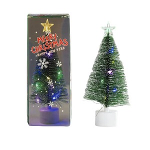 Small <b>Christmas</b> Pine Tree LED Colorful Glowing Desktop Decoration for Window Display <b>Gift</b> Factory Small Ornaments <b>Christmas</b> Tree - Product Image 5