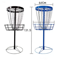 Panier de Cible Mobile pour Disc Golf, Ensemble Professionnel d'Entraînement, Attrapeur de Disques pour le Divertissement Intérieur et Extérieur - Vente Chaude