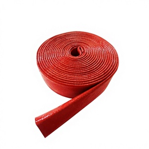 Isolation thermique, résistant aux hautes températures, <span class=keywords><strong>tuyau</strong></span> de <span class=keywords><strong>protection</strong></span> en fibre de verre enduit de silicone ignifuge - Product Image 3