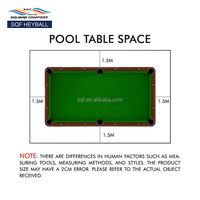 Table de billard chinois S.Q.F XZS-MB 9FT pour divertissement familial en intérieur avec poches en nylon – Nouveauté en vente directe d'usine pour les jeux à domicile