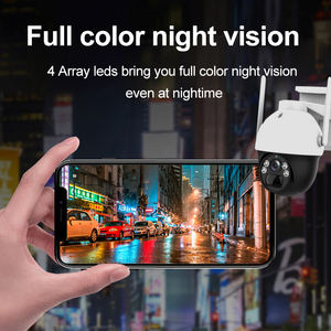 กล้องวงจรปิดพลังงานแสงอาทิตย์แบบหมุนได้ รุ่นใหม่ ขนาดเล็ก 2 นิ้ว ความละเอียด 3MP HD พร้อมแผงโซลาร์เซลล์ 7 วัตต์ รองรับ WIFI และ 4G (ตัวเลือกเสริม) มองเห็นภาพสีในเวลากลางคืนด้วยอินฟราเรด - Product Image 4