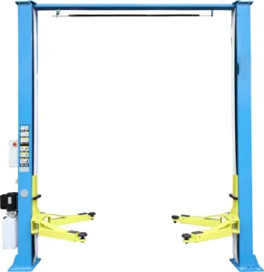 High Quality In stock 2 post double-cylinder Car Parking Lift Hoist for Garage