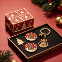 Personnalisation tout-en-un : Porte-clés métalliques, Pièces commémoratives, Décapsuleurs, Artisanat métallique sur le thème de Noël, Boîtes mystères