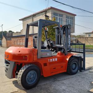 Heli Factory Supply Used <b>Transporting</b> Forklift 7 Ton Diesel Forklift Heli 7t Second Hand Original Quality Hydraulic Side Shifter - Product Image 6