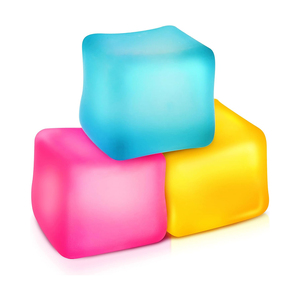 Juguetes Sensoriales Antiestrés de Malta en Forma de Cubo Cuadrado, Bolas Blandas de Malta para Aliviar el Estrés, Juguetes Sensoriales de Malta de Venta Caliente - Product Image 1