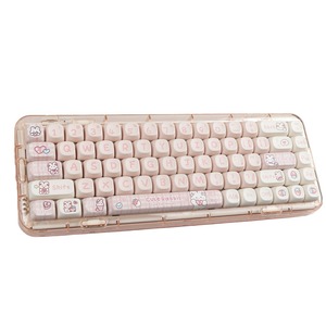 Teclas Snack Bunny, diseño de dibujos animados, altura MOA, PBT, para teclados universales en inglés de 68, 98, 99 y 104 teclas - Product Image 5