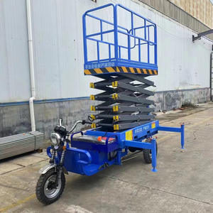 Sepeda roda tiga Platform kerja pengangkat listrik seluler nyaman untuk toko bahan bangunan - Product Image 3