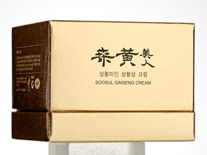 SOOSUL GINSENG CREAM Crema de noche antienvejecimiento Cuidado DE LA PIEL coreano con SANGHWAG MUSHROOM PHELLINUS LINTEUS para iluminar - Product Image 2