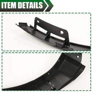 Avant Fender <span class=keywords><strong>Flare</strong></span> Roue Bien Arc Moulage Fit Pour 2011-2015 Ford <span class=keywords><strong>Explorer</strong></span> 2012 2013 2014 FO1290126 - Product Image 5