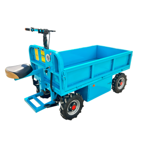 1-năm bảo hành điện phẳng Giao thông vận tải giỏ hàng với động cơ bốn bánh hàng hóa giỏ hàng cho kho hậu cần nhà máy Giao thông vận tải - Product Image 1