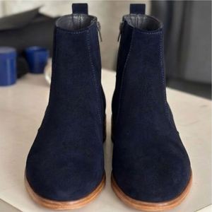 Premium Quality Breathable Material Made Leather Shoes for Men New Fashion Customized Handmade High Top Autumn <b>Light</b> Wedding - Product Image 1