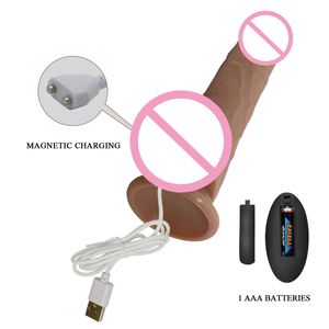 Vibratör gerçekçi yapay Penis kadın için yumuşak büyük büyük Dick Penis G Spot vajina Anal mastürbasyon için seks oyuncakları yetişkin için - Product Image 5