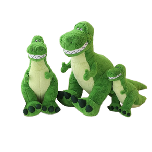 Dessin animé clou de girofle Dragon dinosaure <span class=keywords><strong>tyrannosaure</strong></span> Rex PP coton brodé en peluche oreiller poupée soulagement du Stress cadeau d'anniversaire pour les hommes - Product Image 1