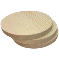 Tailai rond bois Plaque pin cercle peinture gravure inachevé bois cercle signes blanc rond bois disques pour bricolage artisanat