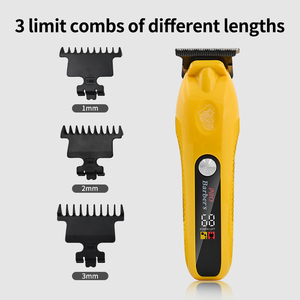 Tốt Nhất Chuyên Nghiệp Tóc Cắt Đặt Không Dây Người Đàn Ông Máy Cạo Râu Tông Đơ Chải Chuốt Máy Cắt Tóc Máy Cắt Tóc Tóc Clipper - Product Image 2