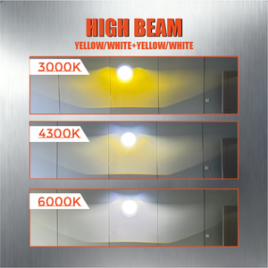 Faro <span class=keywords><strong>Fendinebbia</strong></span> Laser 12V IP68 85W 48000Lm Zd32F Giallo Bianco 3 Pollici per Auto, Luce <span class=keywords><strong>Fendinebbia</strong></span> Bi-LED Extra Larga a 3 Colori - Product Image 2