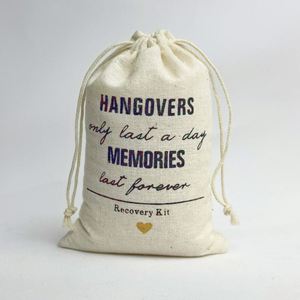 Bolsas de Regalo Navideñas de Algodón Natural Personalizadas al por Mayor para Productos para Mascotas - Product Image 1