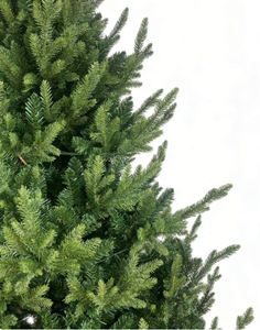 <span class=keywords><strong>Sapin</strong></span> de Noël Artificiel Haut de Gamme 2,3 m en PE et PVC, avec Base, Conception Réaliste à Charnières, Non Éclairé, pour Décoration de Fêtes à Domicile - Product Image 3