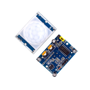 Module de capteur infrarouge humain HC-SR501, sonde pyroélectrique, interrupteur inductif, module électronique pour la détection humaine - Product Image 1