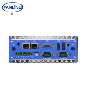 Gồ ghề không quạt PC Intel Celeron J1900 Quad Core Din <span class=keywords><strong>Rail</strong></span> Mini PC - Product Image 2