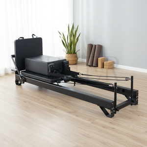 Appareil <span class=keywords><strong>de</strong></span> Pilates Reformer avec cadre en aluminium, logo et couleur personnalisés, pour studio et entreprise - Product Image 2