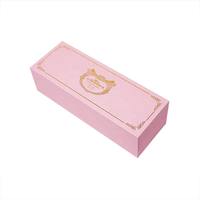 Carton en papier fait main vide estampage personnalisé boîte de chocolat emballage cadeau pour bonbons avec intercalaires