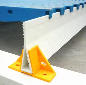 Poutre de soutien en plastique renforcé en fibre de verre, poutre creuse en PVC FRP pour l'élevage de porcs, de chèvres et de volailles, plancher à lattes pour l'élevage de truies - Product Image 6