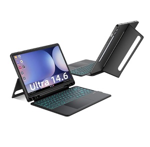 Per la scheda S10 <span class=keywords><strong>Ultra</strong></span> S9 + <span class=keywords><strong>S8</strong></span> 14.6 pollici Tablet senza fili Touchpad tastiera a forbice 7 rgb retroilluminazione Trackpad nuovo - Product Image 1