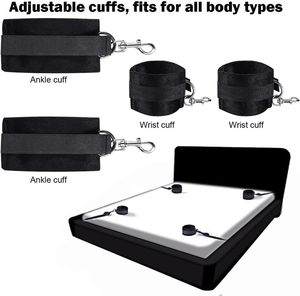 Bandas de Resistencia, Correas para Tobillos, Cuerdas, Pulseras de Esposas, Restricción para Suéter, Set de Sujeción para Cama, Set Sexual para Parejas Adultas - Product Image 3