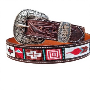 Cinturón de Cuero Genuino de Vaca SIDDIQUI HOSINEX para Hombre, Calidad Premium, Estilo Clásico Casual, Hebilla de Acero, Longitud Ajustable, Ecológico - Product Image 3