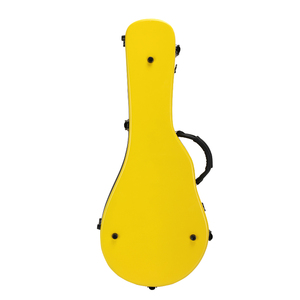Coque rigide SUN-FM YW RM F Type Mandoline FRP avec doublure en velours écrasé résistant à la pression et poignée en cuir faite à la main - Product Image 3