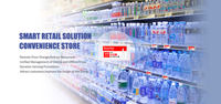DYESL Label rak elektronik BWR 2.9 inci untuk ritel Supermarket BLE Bluetooth e-ink Tag harga ESL