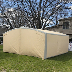 Opblaasbare autohoes hagelbescherming PVC auto waterdichte regenhoes opblaasbare draagbare garage tent voor auto's - Product Image 1