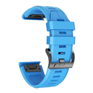 Bracelet de montre intelligent en silicone d'usine pour <span class=keywords><strong>Garmin</strong></span> Fenix 5 5Plus Forerunner935 <span class=keywords><strong>Approach</strong></span> <span class=keywords><strong>S60</strong></span> Bande durable et confortable - Product Image 3
