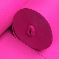 Fabrik-Großhandel Einfarbiger Rosa Teppich Hochzeitsdekoration Zubehör Läufer für Hochzeiten Einweg-Laufsteg-Teppich Dick