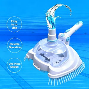 Tête d'<span class=keywords><strong>aspirateur</strong></span> de <span class=keywords><strong>piscine</strong></span> réglable, nettoyeur de <span class=keywords><strong>piscine</strong></span> à poils en nylon pour l'élimination de la saleté du fond de la <span class=keywords><strong>piscine</strong></span> - Product Image 2