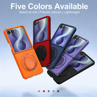 Coque élégante à finition premium pour iPhone Duo Fold, positionnement précis des découpes, résistante au jaunissement, ajustement parfait, surface de support pivotante