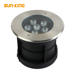 Ip67 bianco caldo blu 3000K footpath messo rotondo cortile terra lampada 3W 6W 9W in-ground led sulla luce - Product Image 5