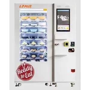 新型热Lpmie自动售货机，用于食品，大米，便当，快速方便，价格低廉