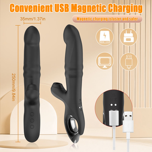 2-in-1 Masturbator für Frauen, G-Punkt-Massagegerät, Klitoris-Stimulator, Vibrator, Sexspielzeug für Männer, Frauen und Paare - Product Image 5