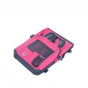 Bolsa de Transporte para Mascotas Personalizable, Caja Plegable para Perros, Jaula Segura con Marco Metálico Trasero para Automóvil - Product Image 3