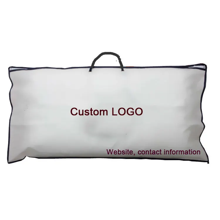 Custom Imprinted Clear Vinyl Zipper Bag