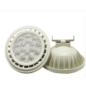 Светодиодная лампа AR111, 12 Вт, 12 В, 3000K, GU10, потолочный светильник, COB AR111, Точечный светильник для отеля G53, базовая галогенная алюминиевая отражающая лампа с регулируемой яркостью