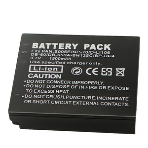 Batería CGA-S005E 1500mAh FNP70 DMW-BCC12 para Fujifilm Panasonic LUMIX CE, Certificación RoHS, Venta al Por Mayor, Energía Segura - Product Image 2