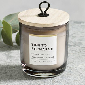 Bougie parfumée en verre pour la décoration de la maison, senteur boisée, aromathérapie, temps de repos et de relaxation - Product Image 3