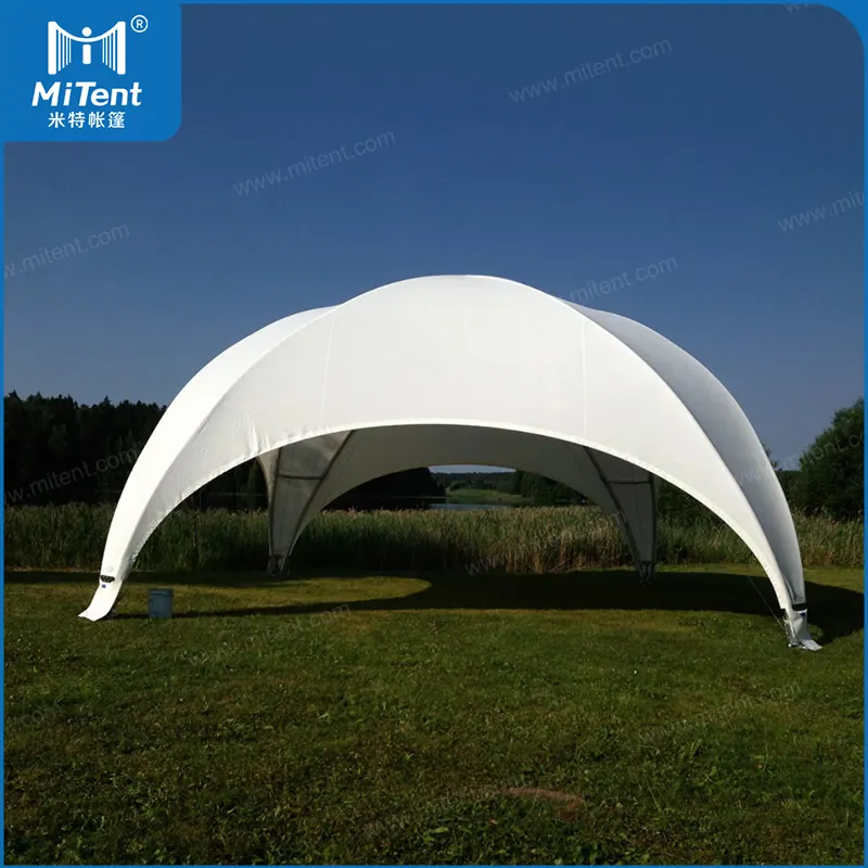 Tenda temporanea ad arco impermeabile in alluminio tenda da Festival di Gala tenda a cupola festa di nozze