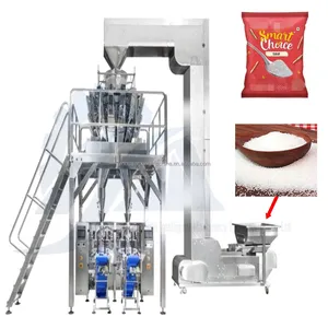 Salt Stick Rice Automatisches Granulat Kleiner Beutel Jaggery Suger Tea Granulat Mehrspurige vertikale stabile Zucker verpackungs maschine