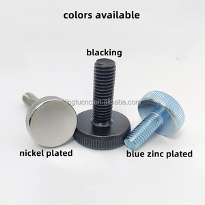 Thép carbon đen gb835 M3 M4 M5 M6 M8 M10 ngón tay điều chỉnh ngón tay cái bu lông phẳng núm đầu lớn có khía ngón tay cái vít với đầu lăn - Product Image 6