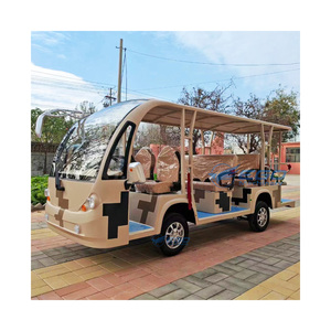 Mini-bus électrique de 11 à 14 places à vendre, véhicule électrique à quatre roues pour le tourisme urbain - Product Image 1